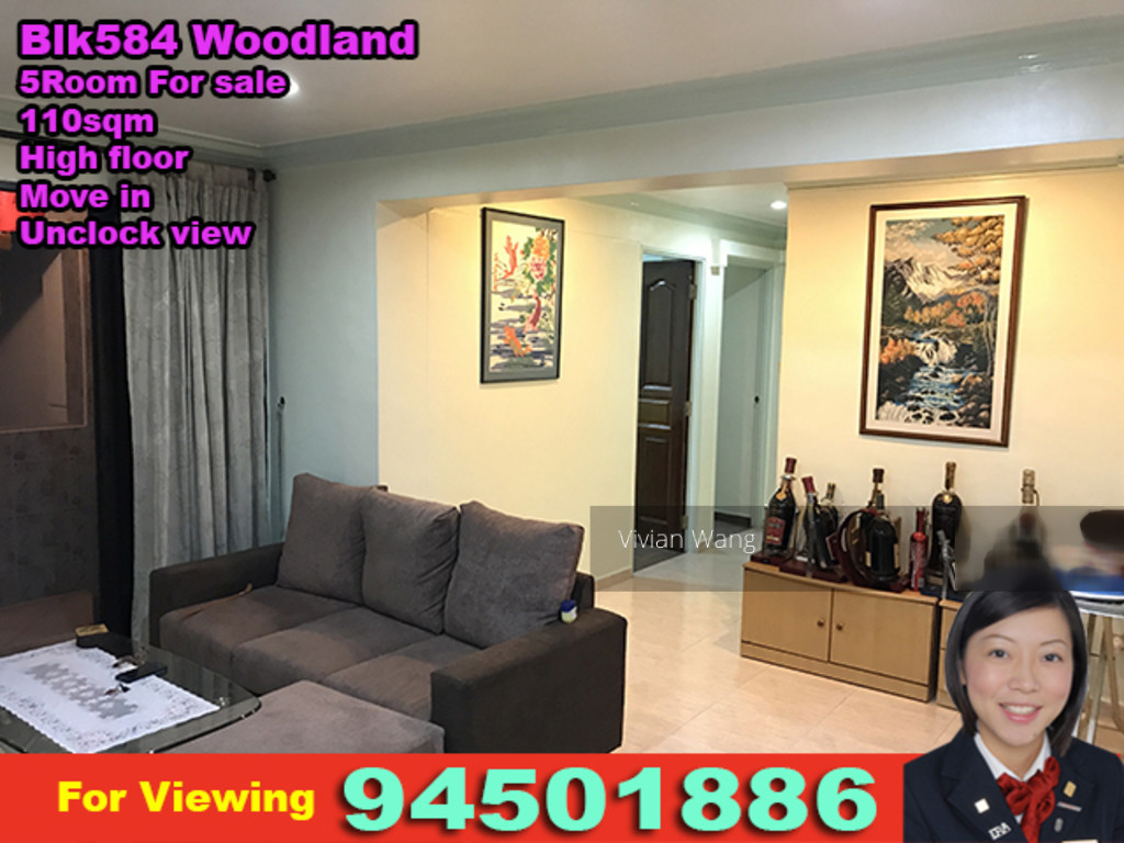 Blk 584 Woodlands Drive 16 (Woodlands), HDB 5 Rooms #143173252